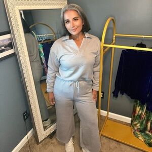 Gray Loungewear Set